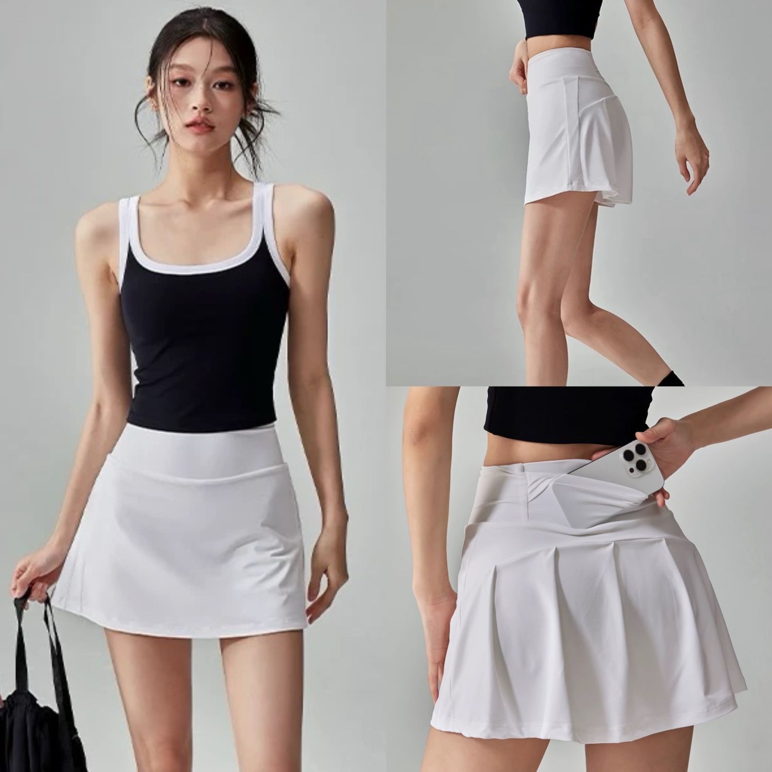 Yoga Fitness Wear - 2pcs Set Yoga Baru Tali Pengikat