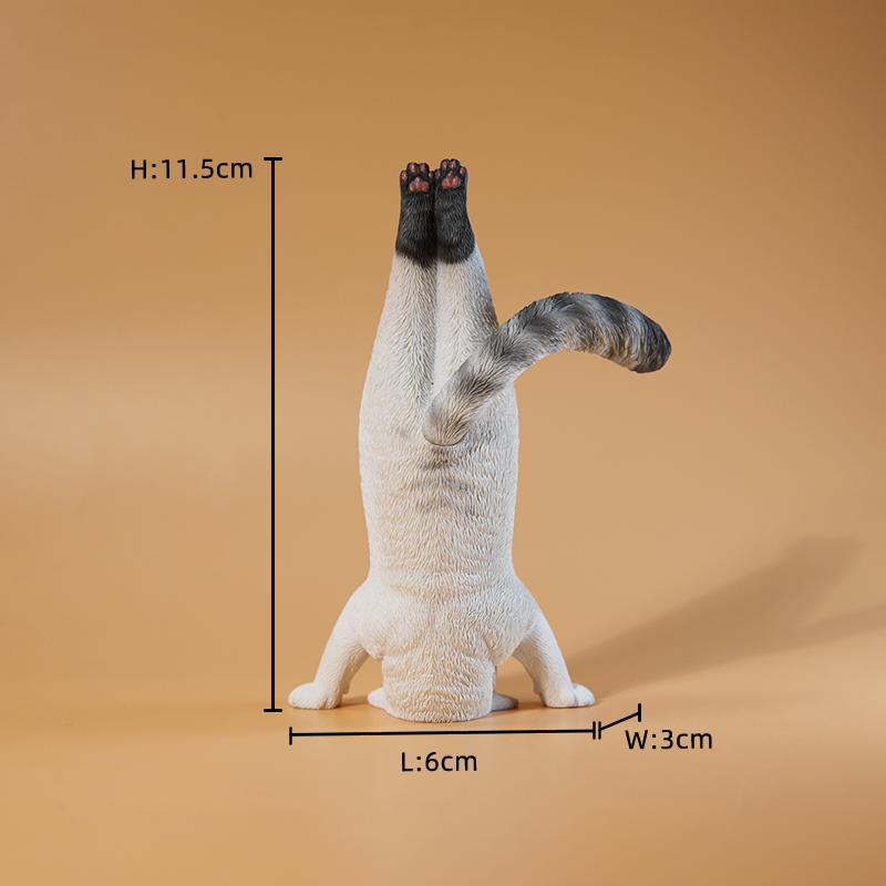 Yoga In Fitness First - Model Hewan Yoga Kucing Mini Simulasi