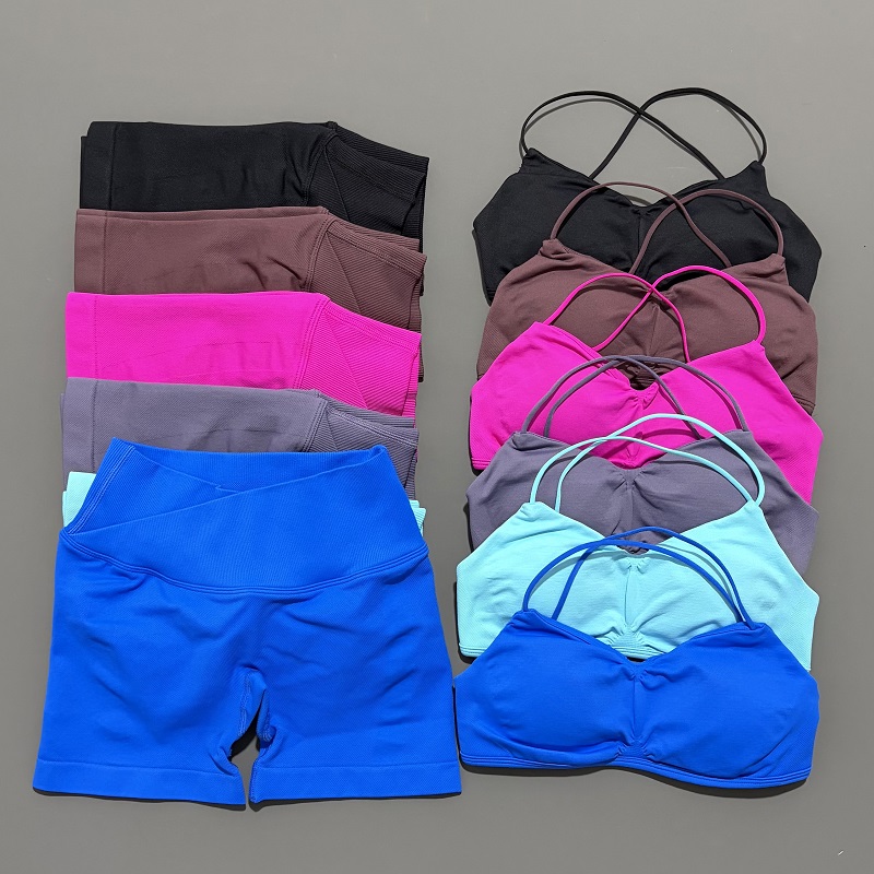 Yoga Fitness Wear - Set Olahraga Wanita 2 Potong Vision
