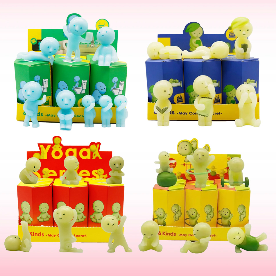 Seri Figur Mini Menyala Dalam  - Yoga In Fitness First ulasan dan harga