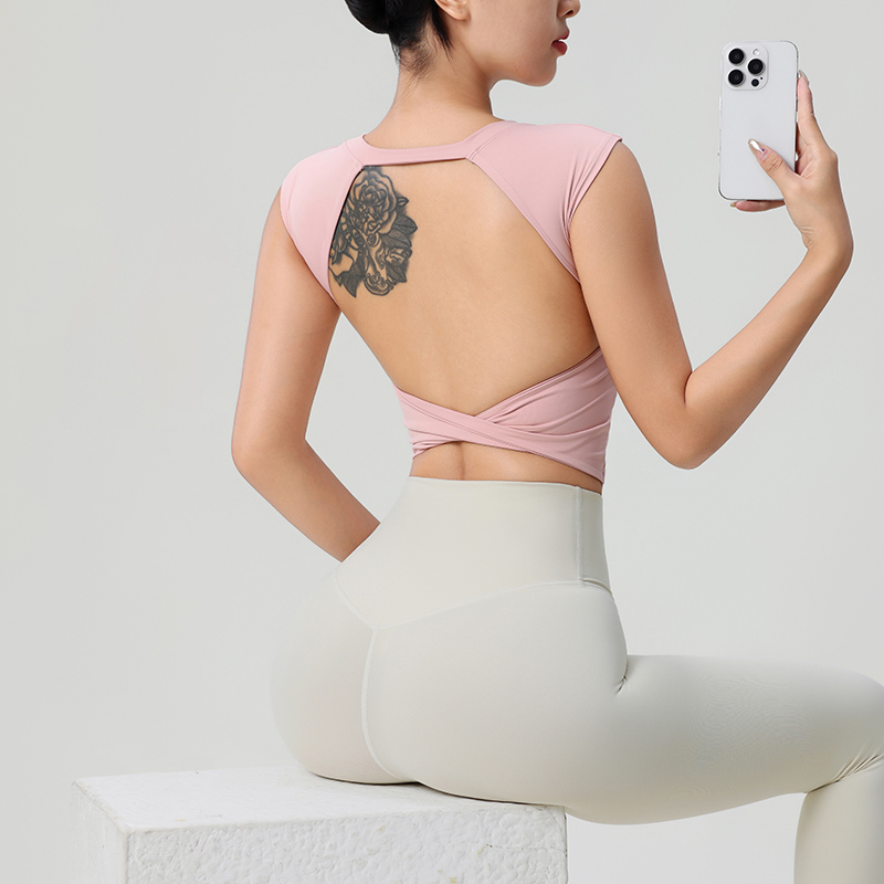 Pakaian Kebugaran Punggung Ter - Yoga Fitness Wear ulasan dan harga