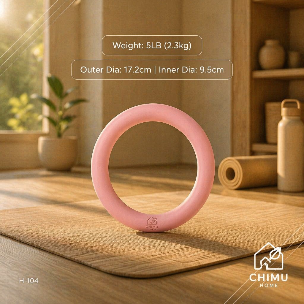 【CHIMU HOME】 Cincin Beban Yoga - Yoga Fitness Ring ulasan dan harga