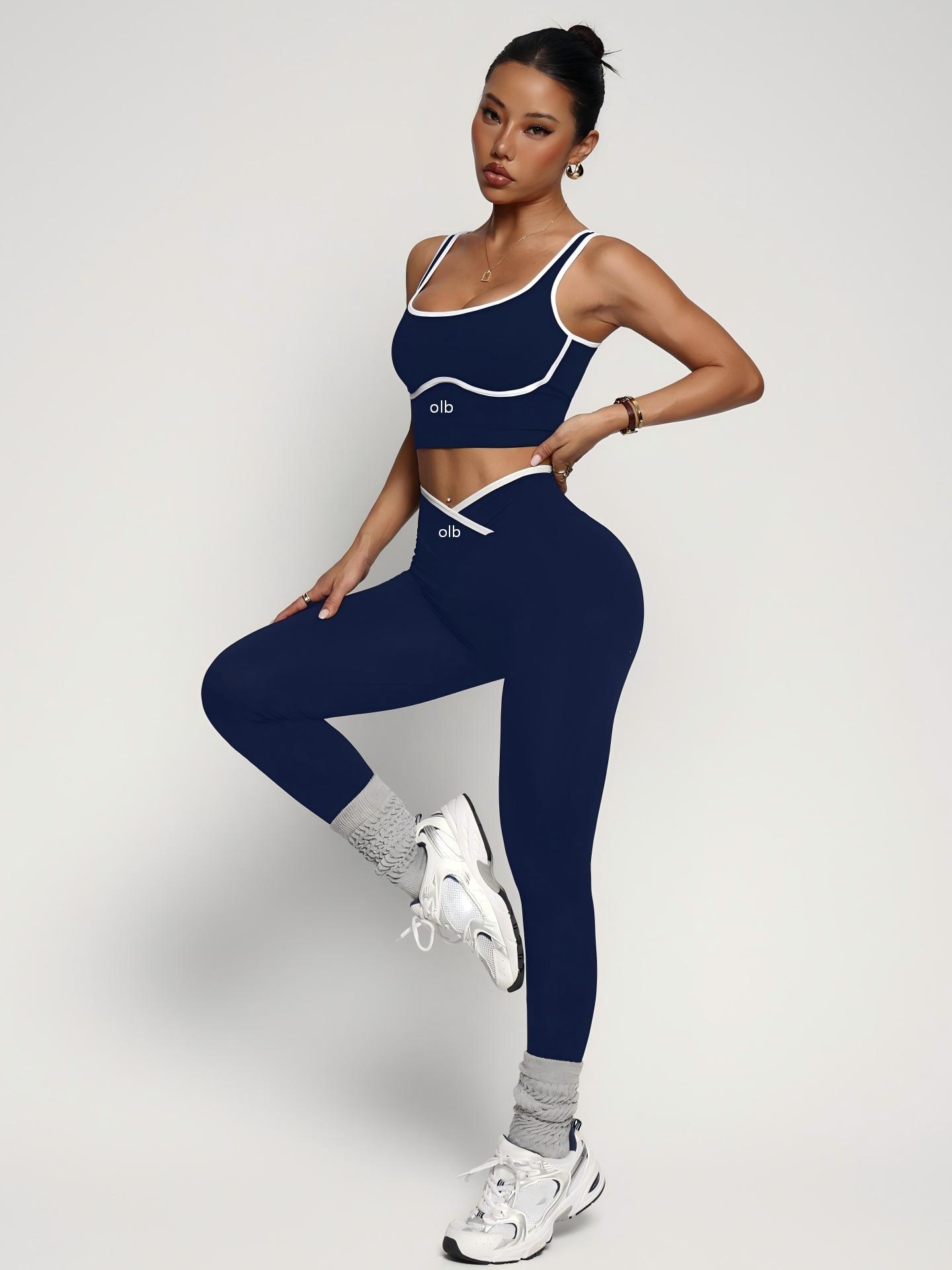 Setelan olahraga 2 potong baru - Yoga Fitness Wear ulasan dan harga
