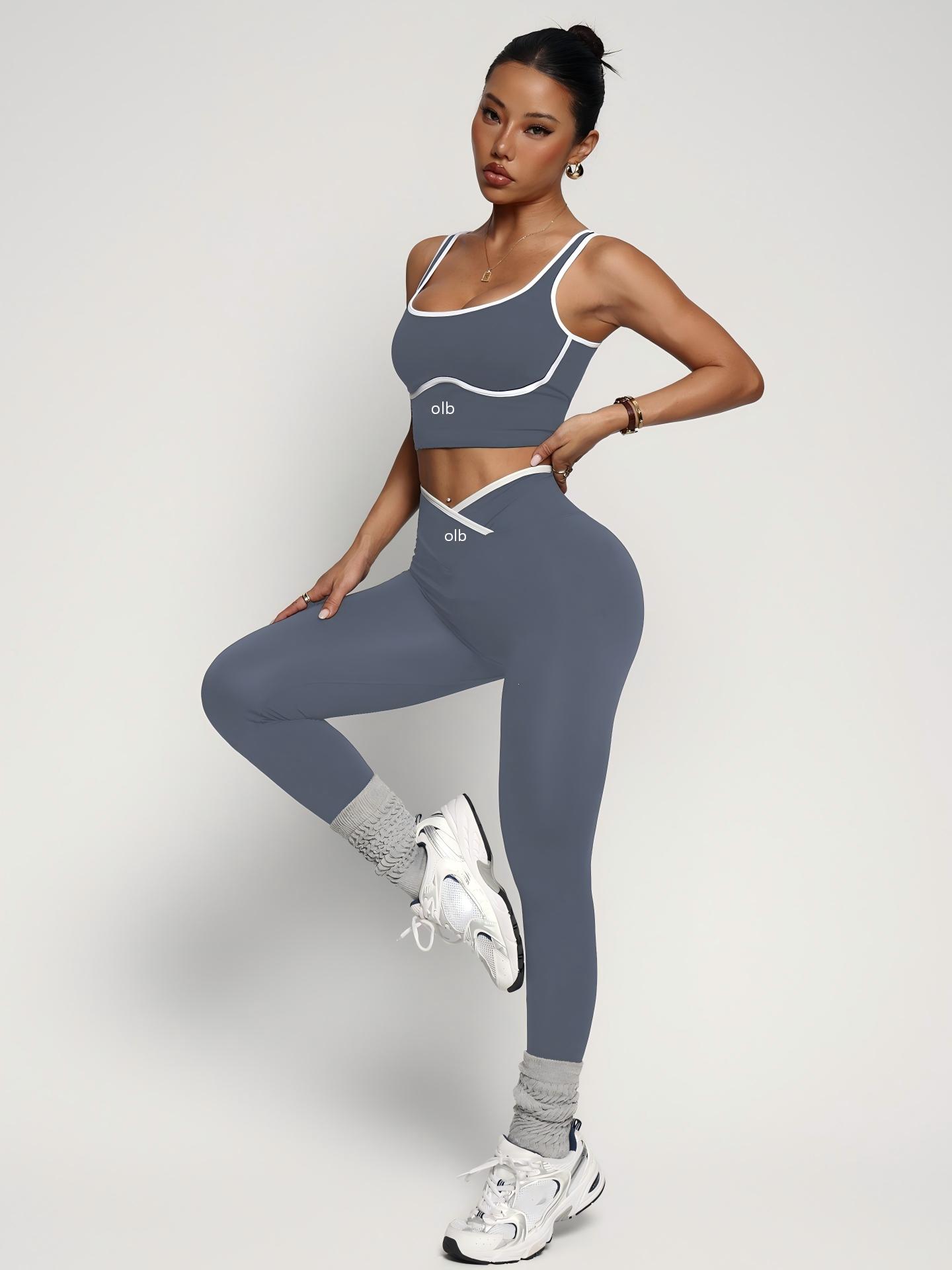Setelan olahraga 2 potong baru - Yoga Fitness Wear ulasan dan harga