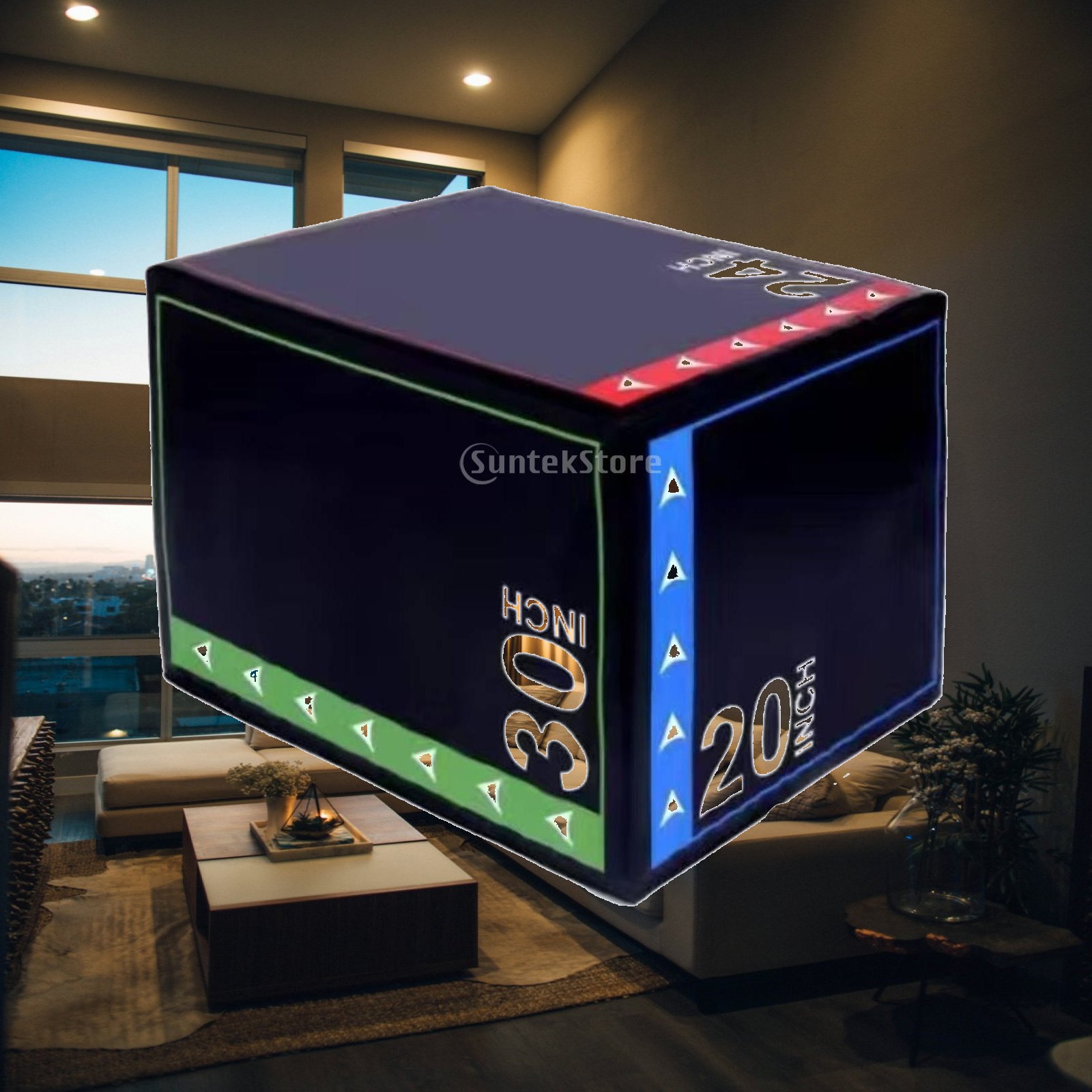 Kotak Lompat Plyometric Busa P - Plyo Jump Box ulasan dan harga