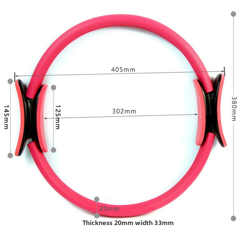 Lingkaran Yoga Pilates |   Cin - Yoga Fitness Ring ulasan dan harga