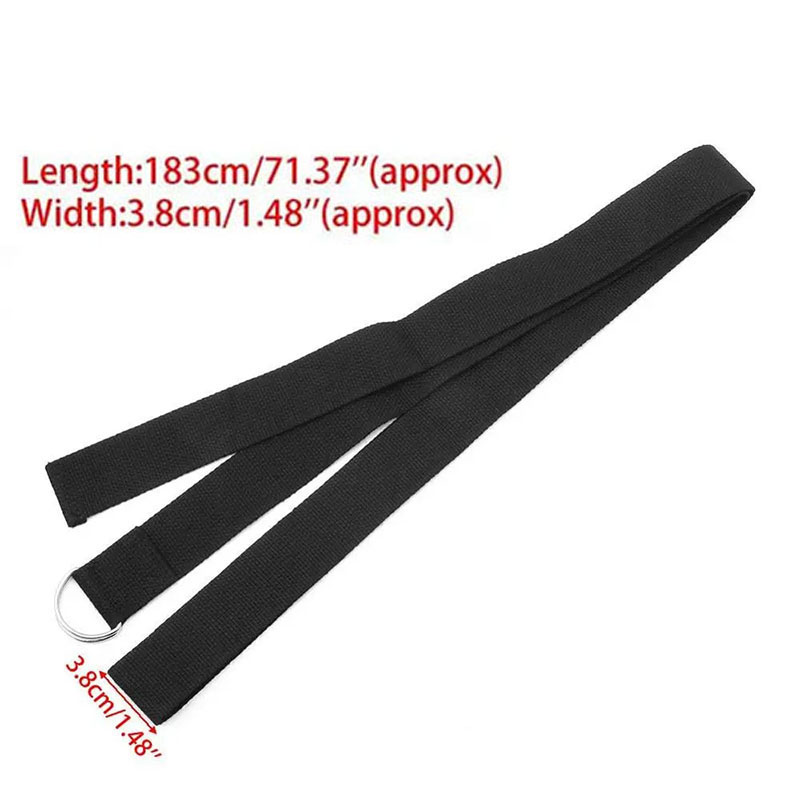 Tali Yoga latihan katun 183*3. - Yoga Fitness Ring ulasan dan harga