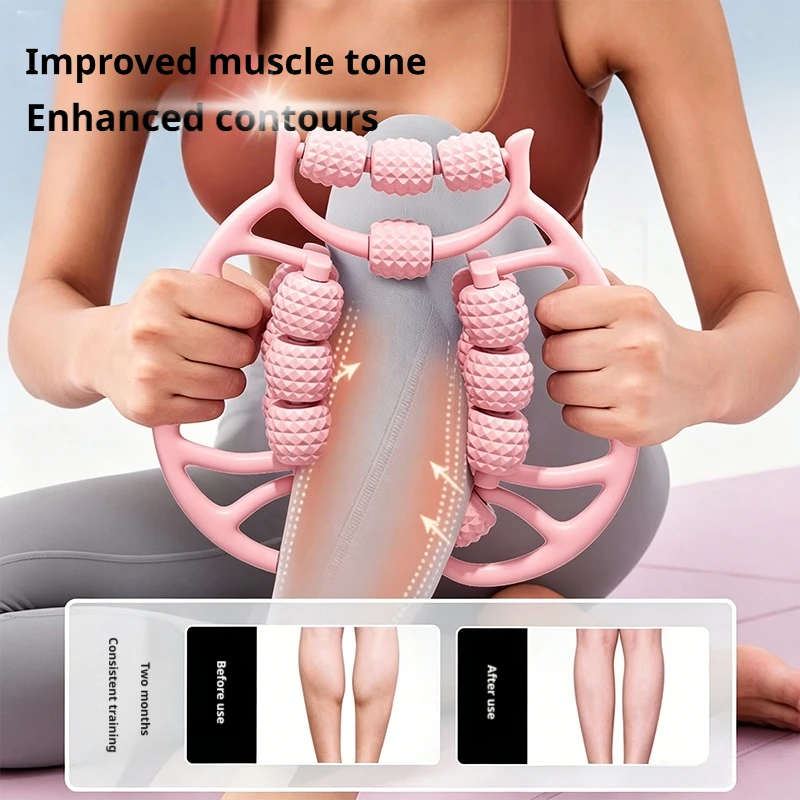 Alat Pijat Kaki 18 Roda dengan - Yoga Fitness Ring ulasan dan harga