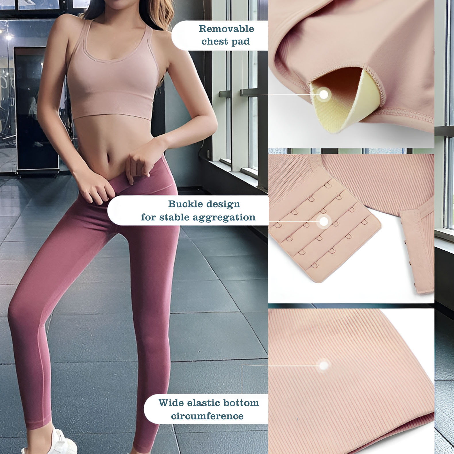 Sport Bra Wanita Model Cross B - Yoga Fitness Ring ulasan dan harga