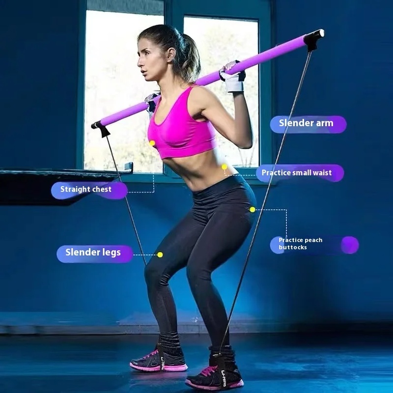 Pilates Stick - Batang Kebugar - Yoga Fitness Bar ulasan dan harga