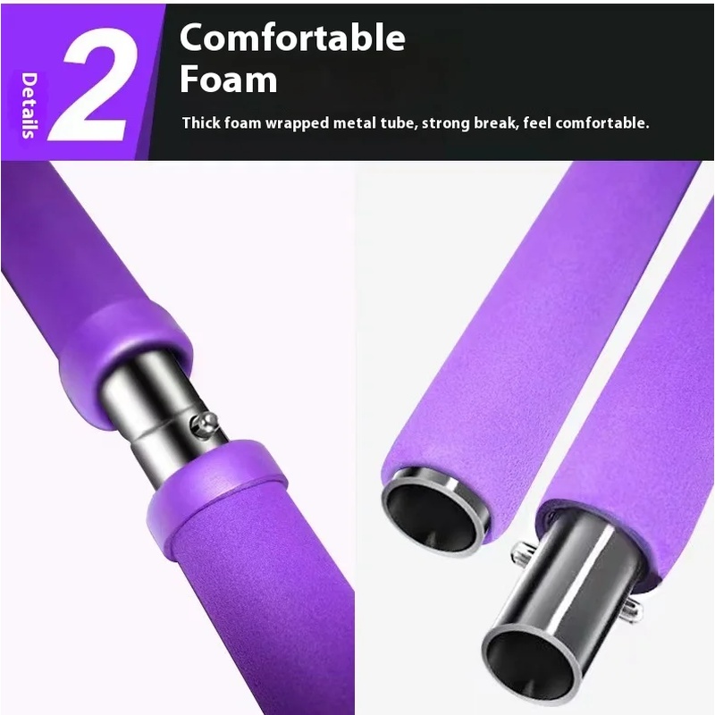 Pilates Stick - Batang Kebugar - Yoga Fitness Bar ulasan dan harga