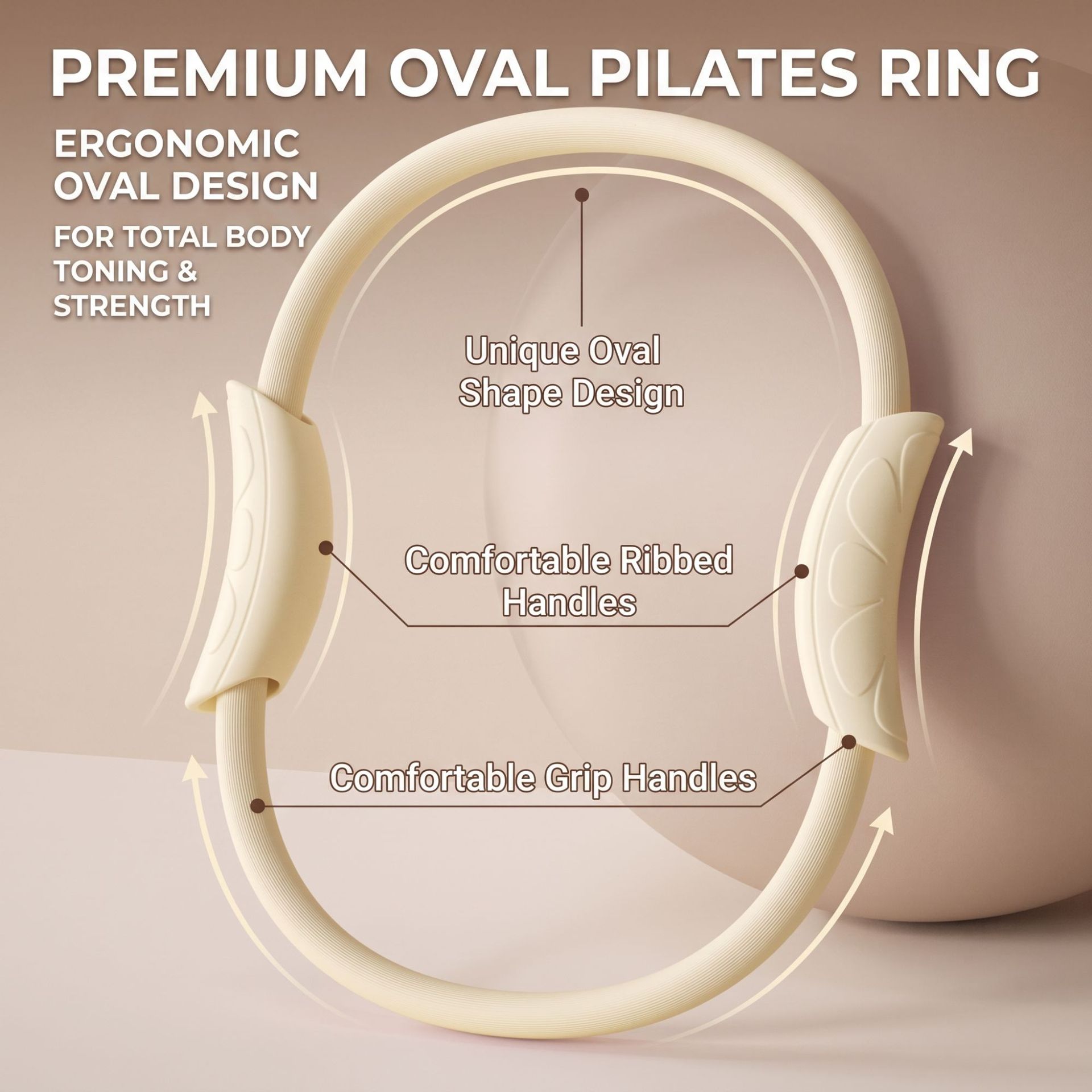 Ring Pilates, Ring Yoga, Alat  - Yoga Fitness Ring ulasan dan harga