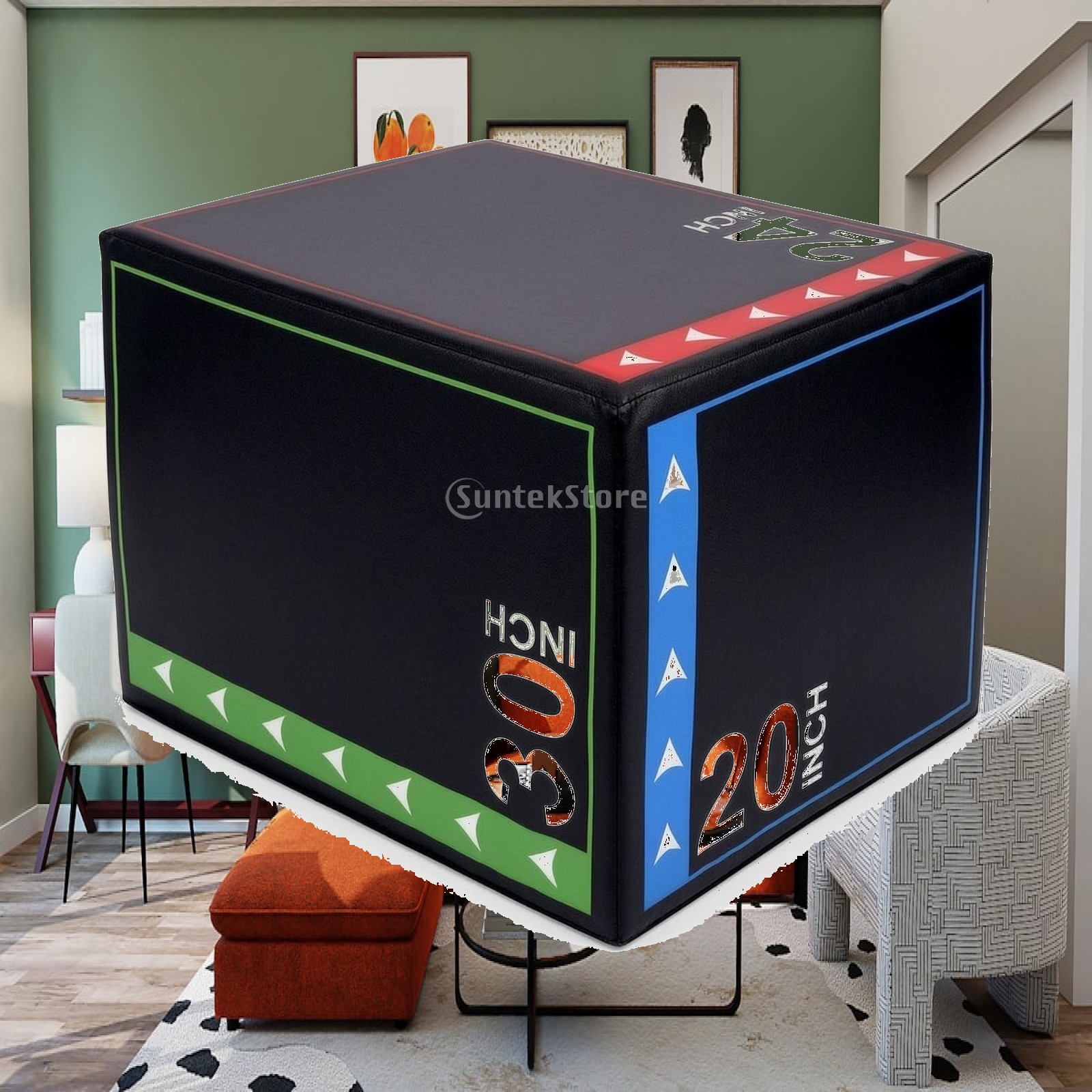 Kotak Lompat Plyometric Busa P - Plyo Jump Box ulasan dan harga