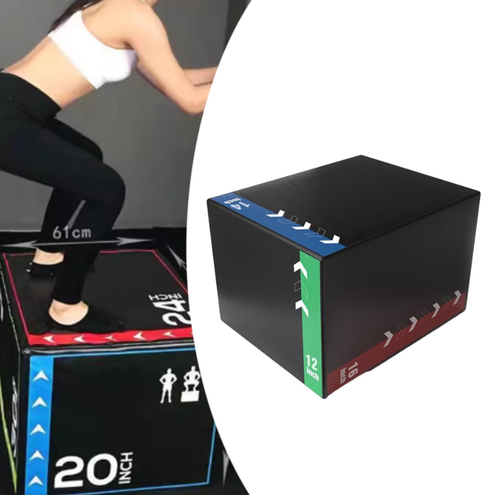 Kotak Lompat Plyometrik Heavy  - Plyo Jump Box ulasan dan harga